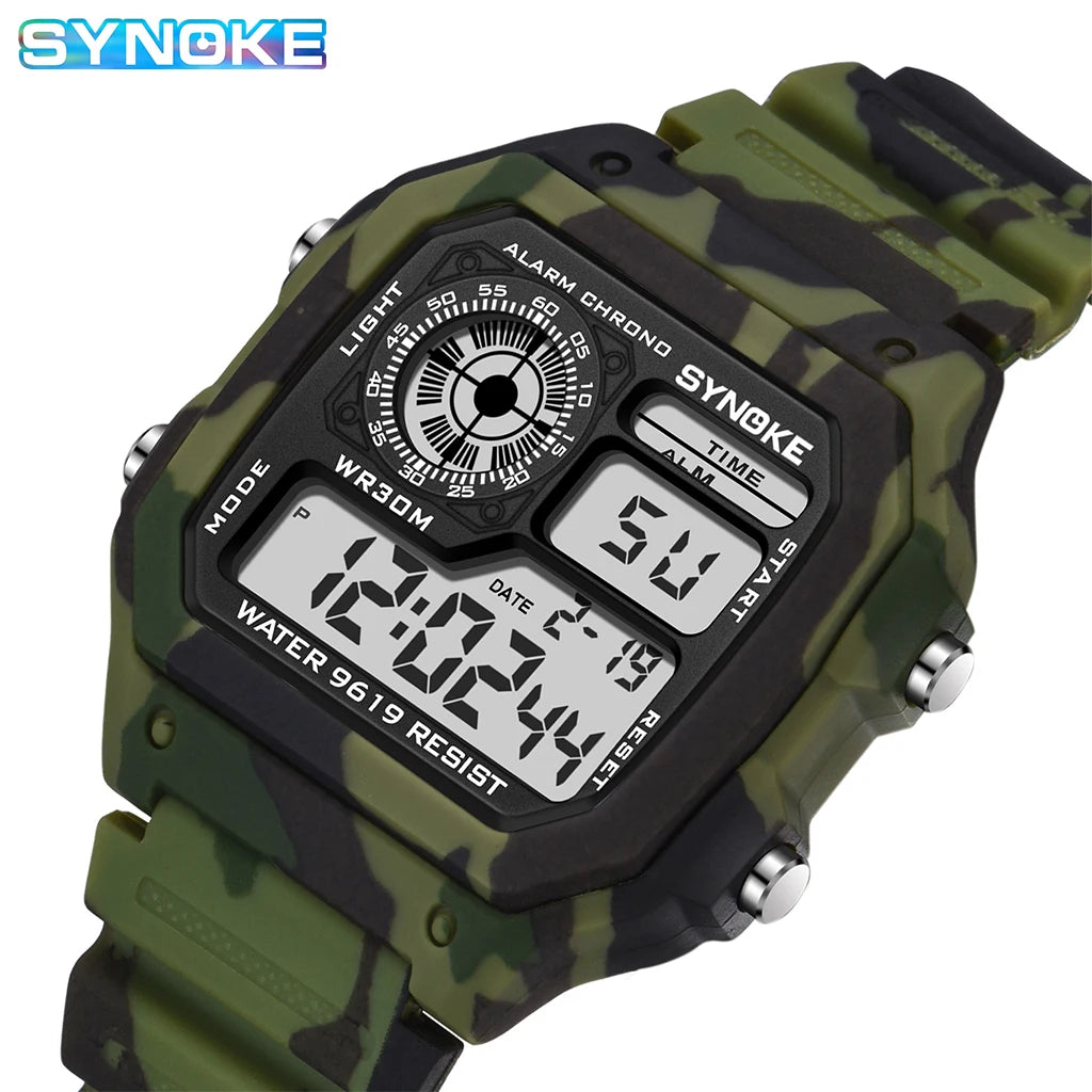 RELOJ MILITAR DIGITAL G SHOCK 9619 | SYNOKE™