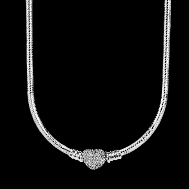 COLLAR DE PLATA 925 P4NDORA MOMENTS