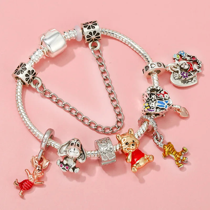 CHARMS DE PLATA 925 DE PULSERAS P4NDORA