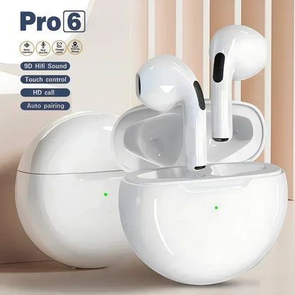 AUDIFONOS INALAMBRICOS TWS PRO 6, BTs