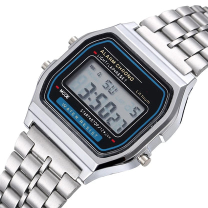 RELOJ DIGITAL F91W DE ACERO INOXIDABLE