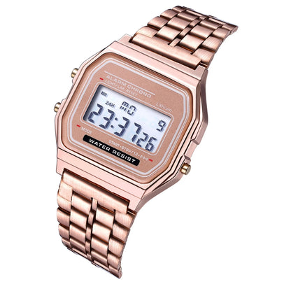 RELOJ DIGITAL F91W DE ACERO INOXIDABLE