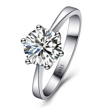 ANILLO DE PLATA 925 DE COMPROMISO | JIMENA™
