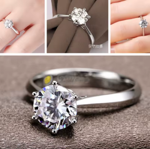 ANILLO DE PLATA 925 DE COMPROMISO | JIMENA™